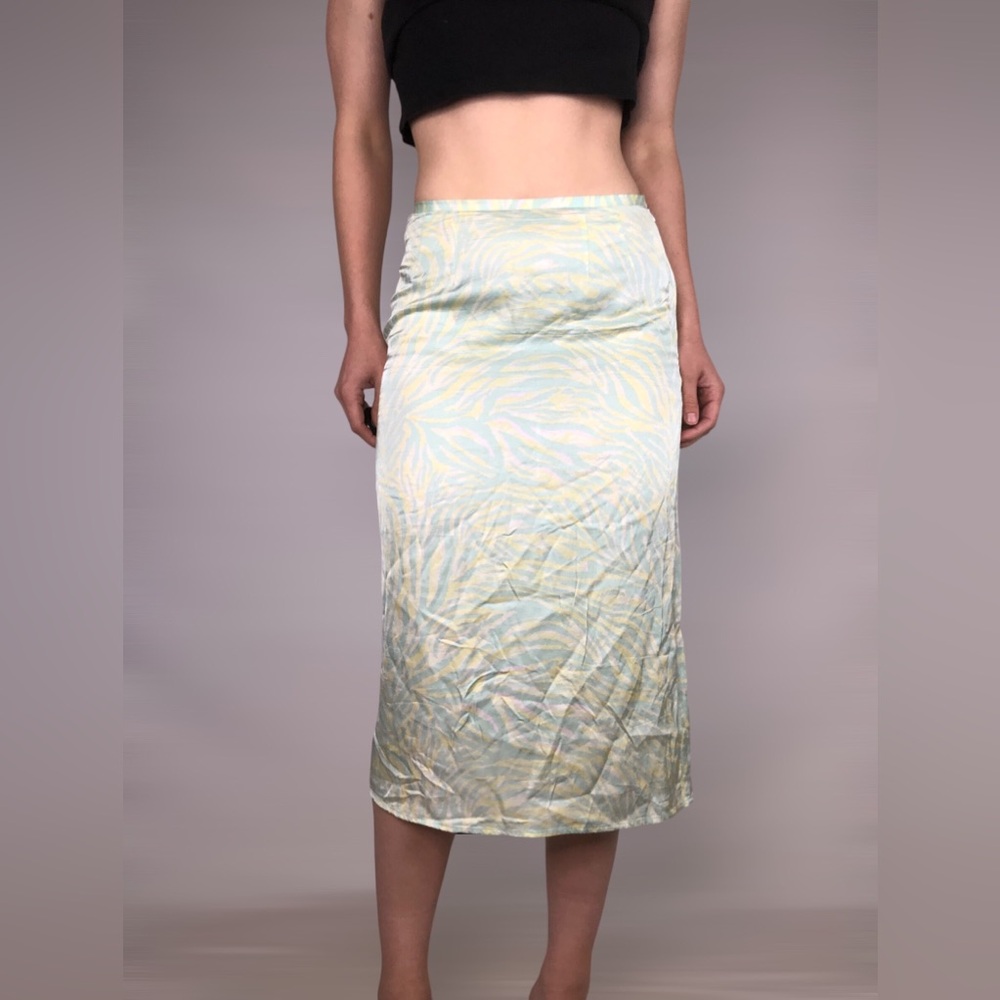 PISTOLA Alma Skirt in Tigre Slip‎ Midi Lightweight Skirt Size Xsmall